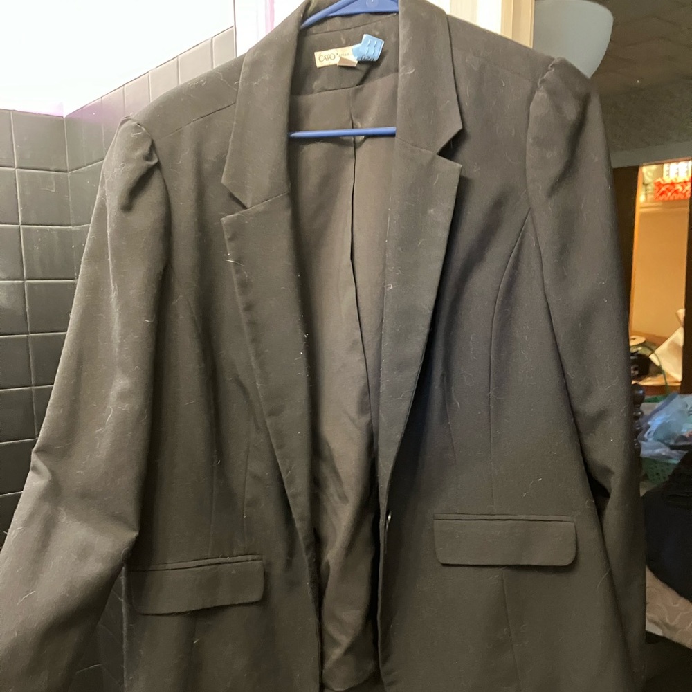 Black cato blazer